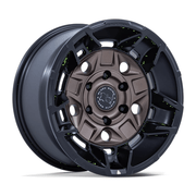Black Rhino Hard Alloys BR028 GUARD 17x8.5 Burnt Bronze W/ Matte Blk-Lp 6x135 0mm