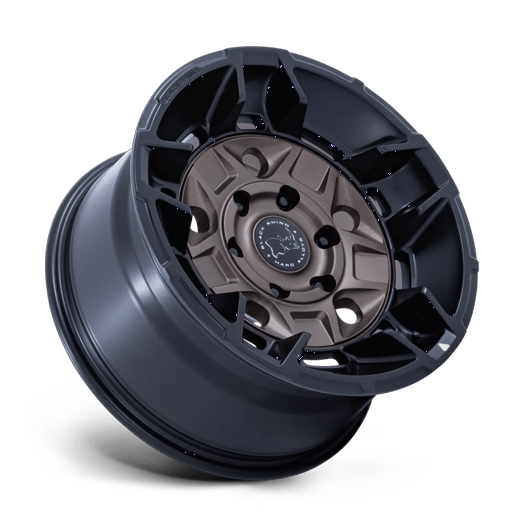 Black Rhino Hard Alloys BR028 GUARD 17x8.5 Burnt Bronze W/ Matte Blk-Lp 6x135 25mm
