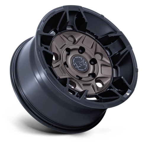 Black Rhino Hard Alloys BR028 GUARD 17x8.5 Burnt Bronze W/ Matte Blk-Lp 5x114.3 35mm