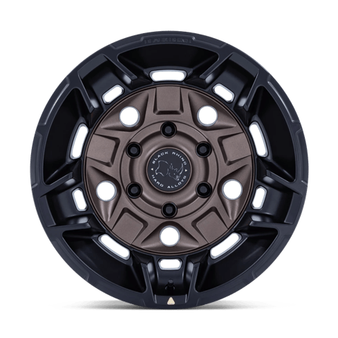 Black Rhino Hard Alloys BR028 GUARD 17x8.5 Burnt Bronze W/ Matte Blk-Lp 6x135 35mm