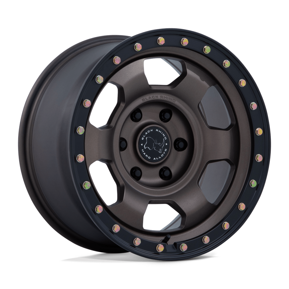 Black Rhino Hard Alloys BR029 TROOPER 17x8.5 Burnt Bronze W/ Matte Blk-Lp 6x135 0mm