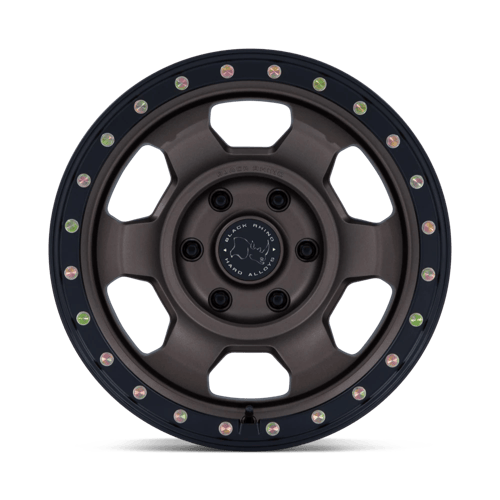 Black Rhino Hard Alloys BR029 TROOPER 17x8.5 Burnt Bronze W/ Matte Blk-Lp 6x135 0mm