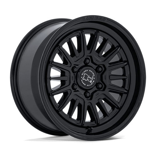 Black Rhino Hard Alloys BR030 TALEO 18x9 Gloss Black 6x135 18mm