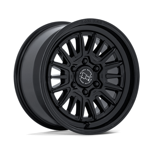 Black Rhino Hard Alloys BR030 TALEO 18x9 Gloss Black 6x135 18mm