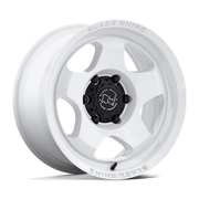 Black Rhino Hard Alloys BR031 SOL 17x8 Gloss White 5x114.3 38mm