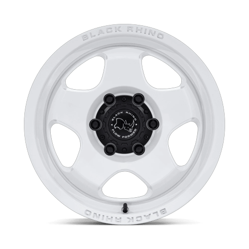 Black Rhino Hard Alloys BR031 SOL 17x8 Gloss White 6x135 20mm
