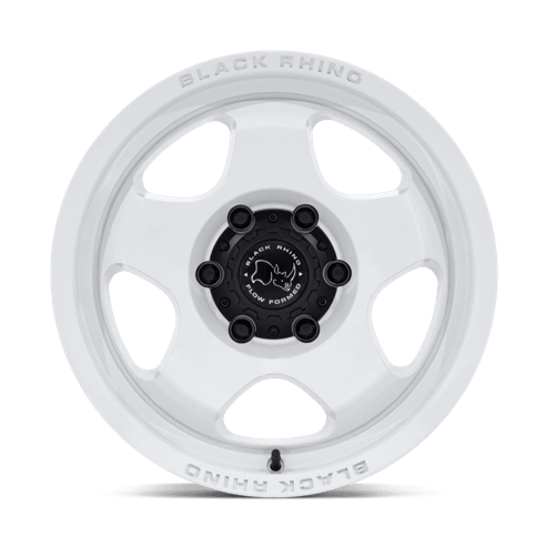 Black Rhino Hard Alloys BR031 SOL 17x9 Gloss White 6x135 12mm
