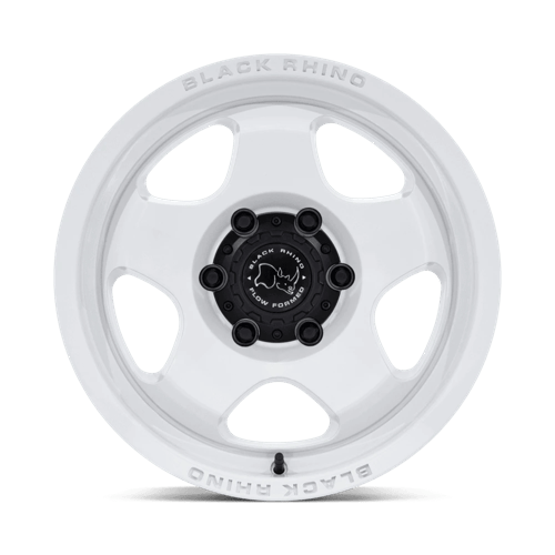 Black Rhino Hard Alloys BR031 SOL 17x9 Gloss White 6x135 12mm