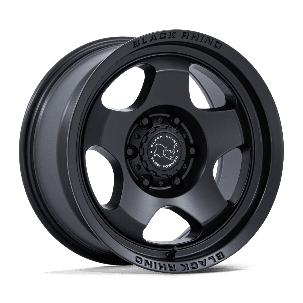 Black Rhino Hard Alloys BR031 SOL 17x8 Matte Black 6x135 30mm