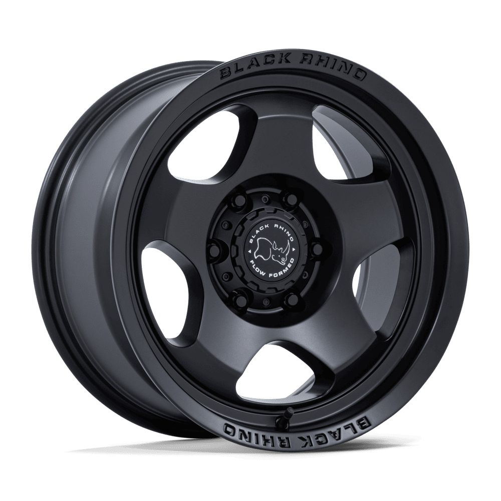 Black Rhino Hard Alloys BR031 SOL 17x8 Matte Black 5x114.3 30mm