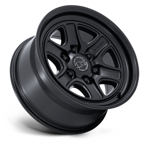 Black Rhino Hard Alloys BR032 ECHO 18x9 Matte Black 6x135 12mm