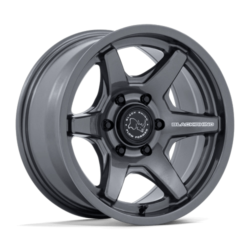 Black Rhino Hard Alloys BR035 KUMA 17x8.5 Gloss Gunmetal 5x114.3 25mm