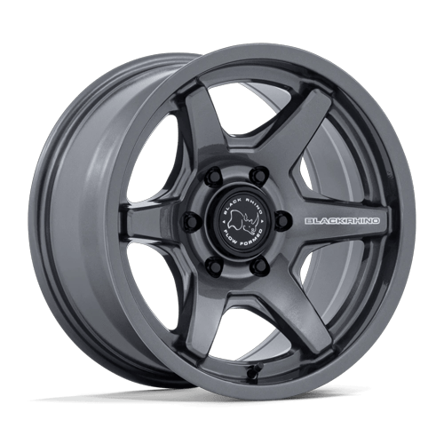 Black Rhino Hard Alloys BR035 KUMA 17x8.5 Gloss Gunmetal 6x135 25mm