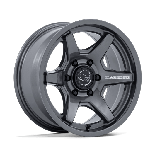 Black Rhino Hard Alloys BR035 KUMA 17x8.5 Gloss Gunmetal 6x135 25mm