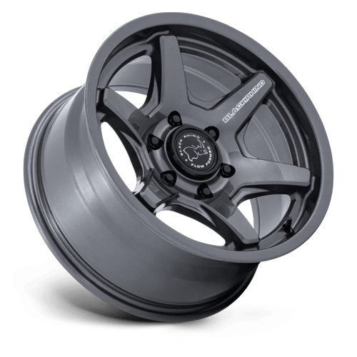 Black Rhino Hard Alloys BR035 KUMA 17x8.5 Gloss Gunmetal 6x135 0mm