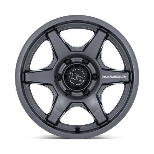 Black Rhino Hard Alloys BR035 KUMA 17x8.5 Gloss Gunmetal 5x114.3 25mm