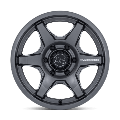 Black Rhino Hard Alloys BR035 KUMA 17x8.5 Gloss Gunmetal 6x135 0mm