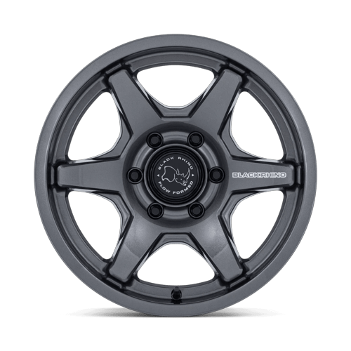Black Rhino Hard Alloys BR035 KUMA 17x8.5 Gloss Gunmetal 6x135 0mm