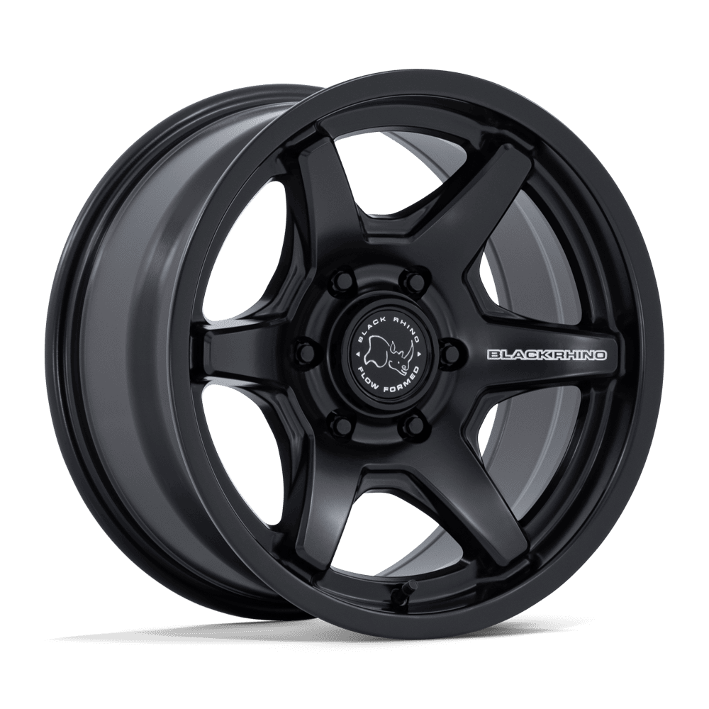 Black Rhino Hard Alloys BR035 KUMA 17x8.5 Matte Black 5x114.3 25mm