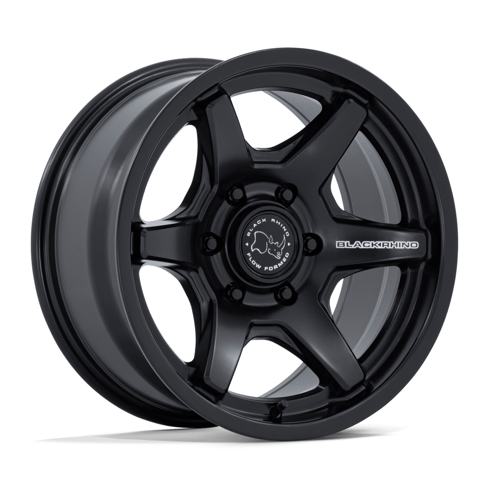 Black Rhino Hard Alloys BR035 KUMA 17x8.5 Matte Black 6x135 0mm