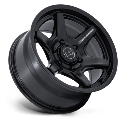 Black Rhino Hard Alloys BR035 KUMA 17x8.5 Matte Black 5x114.3 25mm