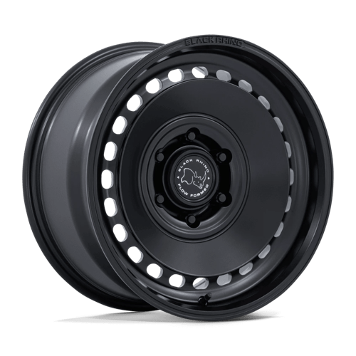 Black Rhino Hard Alloys BR036 BASIN 17x8.5 Matte Black 6x135 25mm