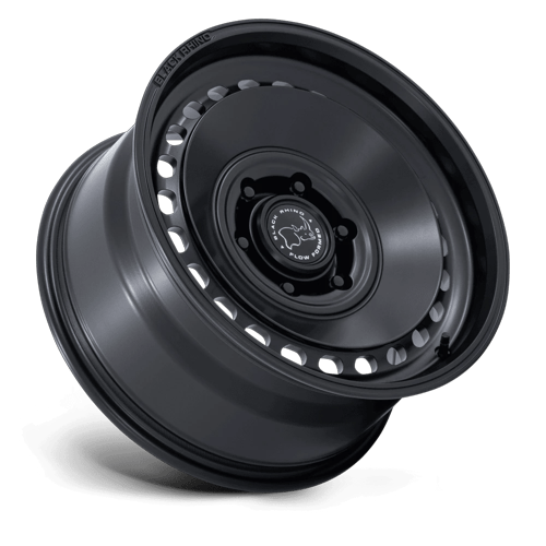 Black Rhino Hard Alloys BR036 BASIN 17x8.5 Matte Black 6x135 0mm