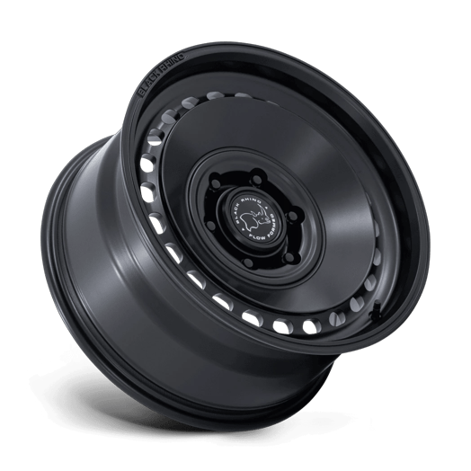 Black Rhino Hard Alloys BR036 BASIN 17x8.5 Matte Black 6x135 25mm
