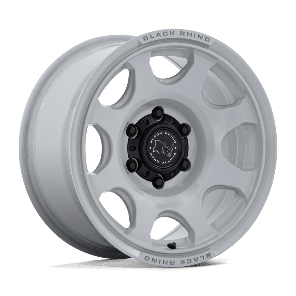 Black Rhino Hard Alloys BR037 TEMBO 17x8.5 Grayspace 6x135 25mm