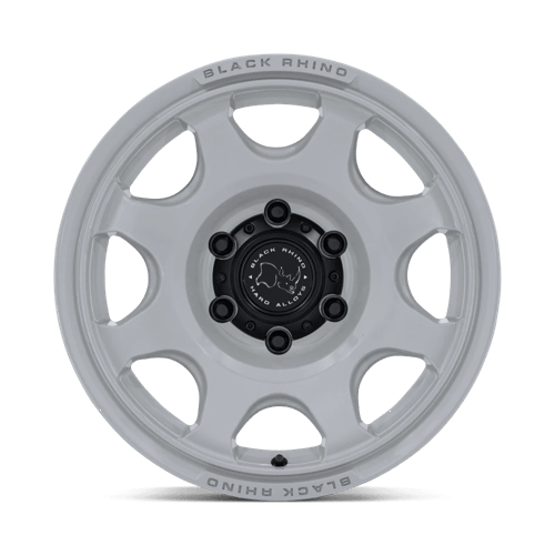 Black Rhino Hard Alloys BR037 TEMBO 17x8.5 Grayspace 6x135 25mm