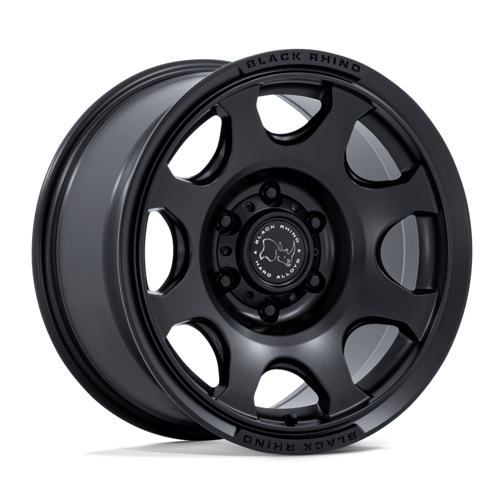 Black Rhino Hard Alloys BR037 TEMBO 18x9 Matte Black 6x135 12mm