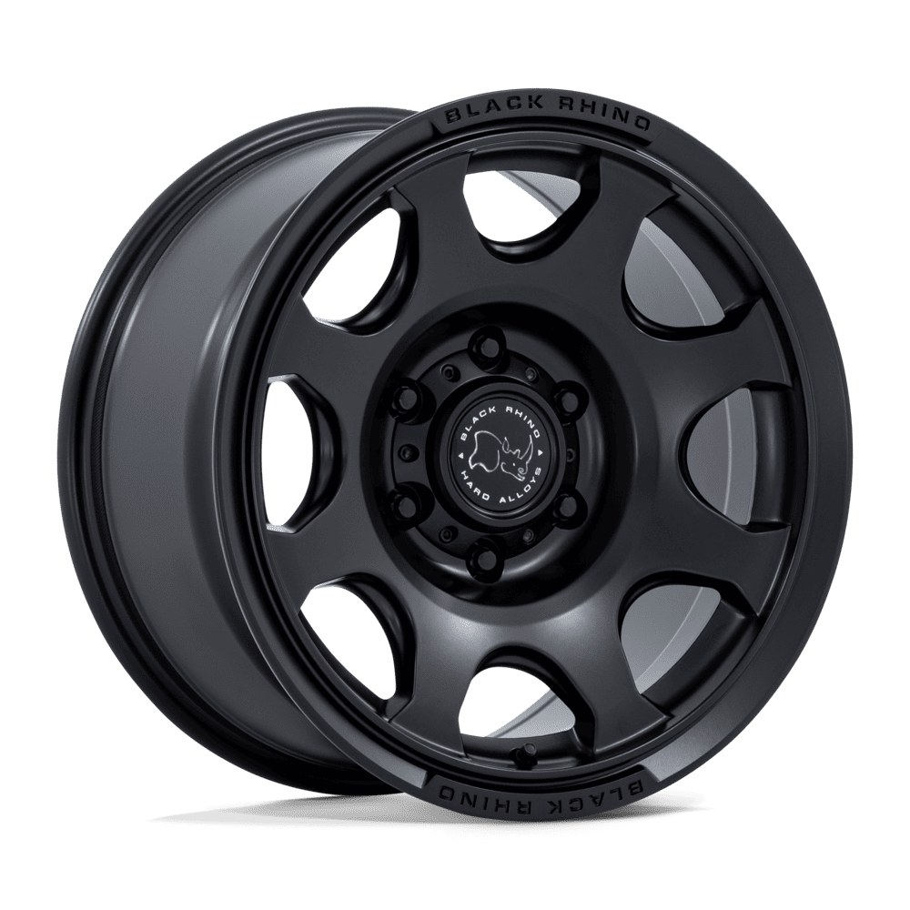 Black Rhino Hard Alloys BR037 TEMBO 17x8.5 Matte Black 6x135 0mm