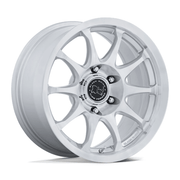 Black Rhino Hard Alloys BR038 RONIN 17x8.5 Gloss Silver W/ Machined Face 6x135 0mm