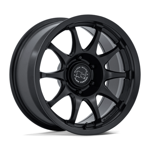 Black Rhino Hard Alloys BR038 RONIN 17x8.5 Matte Black 6x135 0mm