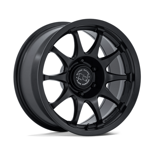 Black Rhino Hard Alloys BR038 RONIN 17x8.5 Matte Black 6x135 0mm