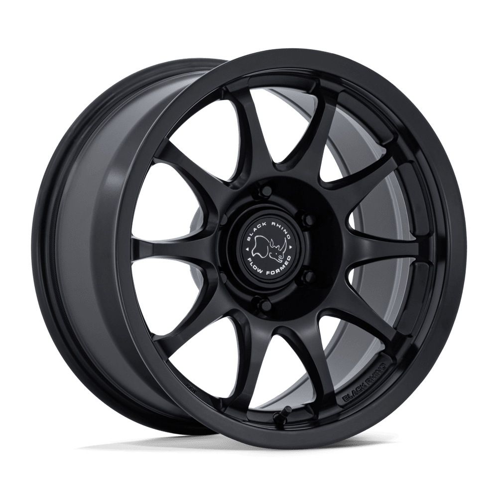 Black Rhino Hard Alloys BR038 RONIN 17x8.5 Matte Black 6x135 0mm