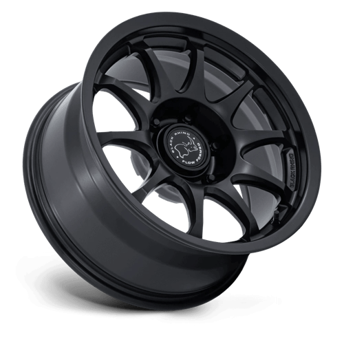Black Rhino Hard Alloys BR038 RONIN 17x8.5 Matte Black 6x135 0mm