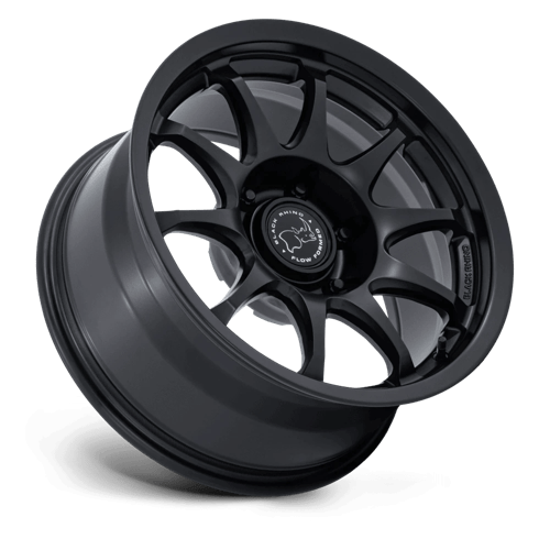 Black Rhino Hard Alloys BR038 RONIN 17x8.5 Matte Black 6x135 25mm