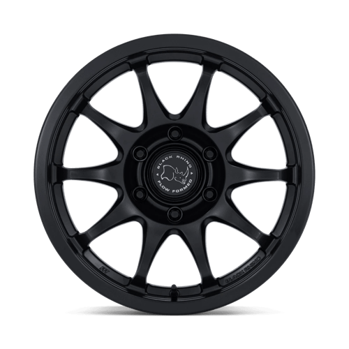 Black Rhino Hard Alloys BR038 RONIN 17x8.5 Matte Black 6x135 0mm