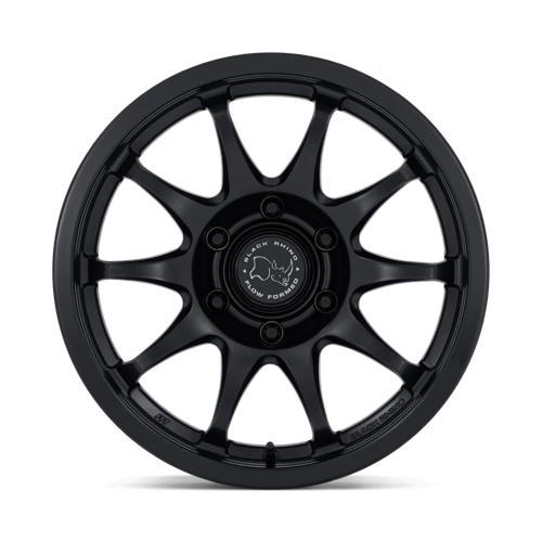 Black Rhino Hard Alloys BR038 RONIN 17x8.5 Matte Black 6x135 25mm