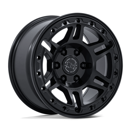 Black Rhino Hard Alloys BR039 VANGUARD 17x8.5 Matte Black 6x135 0mm