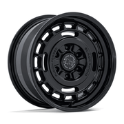Black Rhino Hard Alloys BR600 VAGABOND 17x8.5 Matte Black W/ Gloss Black Lip 6x135 0mm