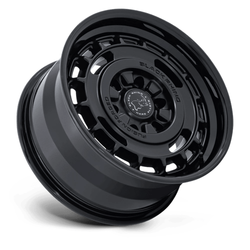 Black Rhino Hard Alloys BR600 VAGABOND 17x8.5 Matte Black W/ Gloss Black Lip 6x135 0mm