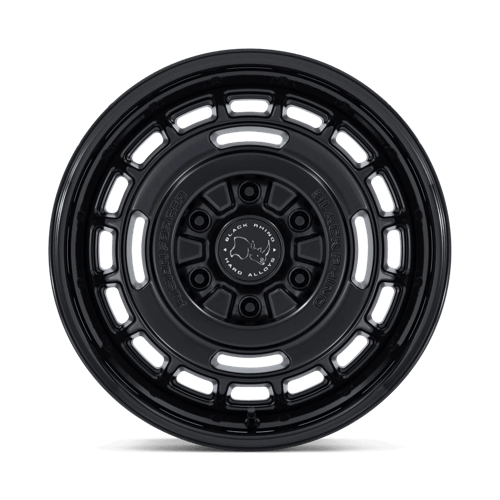 Black Rhino Hard Alloys BR600 VAGABOND 17x8.5 Matte Black W/ Gloss Black Lip 6x135 0mm