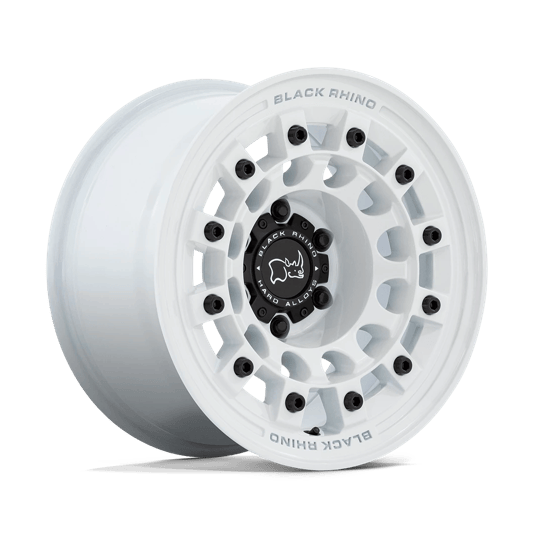 Black Rhino Hard Alloys FUJI 17x8 Gloss White 5x114.3 38mm