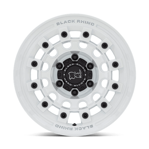 Black Rhino Hard Alloys FUJI 17x8 Gloss White 5x114.3 38mm