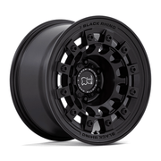 Black Rhino Hard Alloys FUJI 17x8 Matte Black 5x114.3 30mm