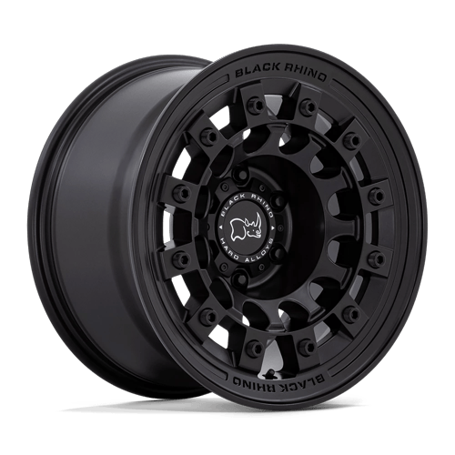 Black Rhino Hard Alloys FUJI 17x8 Matte Black 5x114.3 30mm