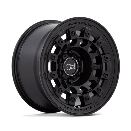 Black Rhino Hard Alloys FUJI 17x8 Matte Black 5x114.3 38mm