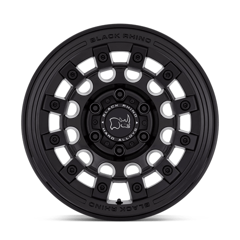 Black Rhino Hard Alloys FUJI 17x8 Matte Black 5x114.3 30mm